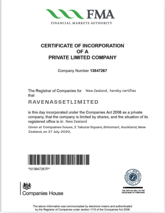 Company Certification